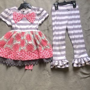 Little girls 2 piece set from Belk
